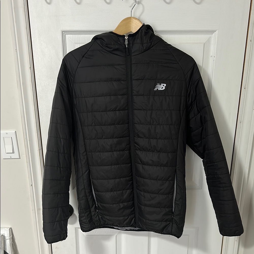 New Balance Black Quilted Performance Jacket